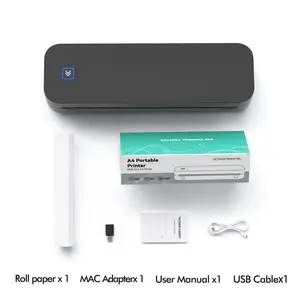 High-Definition Mini Thermal Printer Mobile Phone Bluetooth Inkless Office Tattoo Transfer Portable A4 Printer