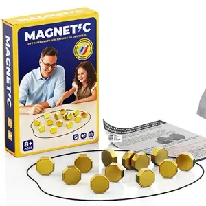 Exciting Magnetic Game For Family Game Night, Great Fun Games For Kids, Includes 1 Rope, 20 Magnets, And Instructions,Strategy Toy for Kids and Adults, Gife for Kids.