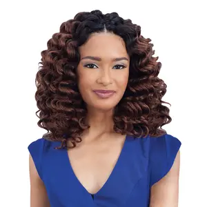 FreeTress Synthetic Hair Crochet Braids 2X Wand Curl Remedy Curl