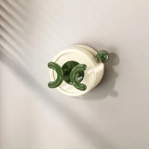 Strong Load Suction Plug Holder, Wall-Mounted Kitchen Outlet Organizer, No Drilling Plug Hook, Space-Saving Power Socket Storage Solution