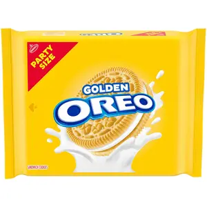 2 pack OREO Golden Sandwich Cookies, Party Size, 24.16 oz.