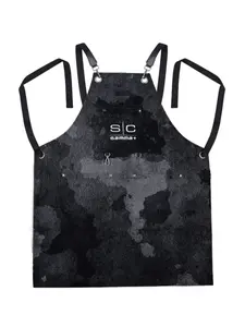 Stylecraft Heavy Weight Waterproof Barber Cutting Apron  "Black Camo"