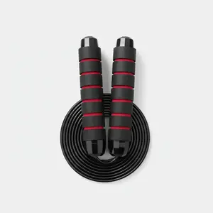 Jump Rope, Tangle-Free Rapid Speed Jumping Rope Cable with Ball Bearings for Women, Men, and Kids, Adjustable Steel Jump Rope with Foam Handles for Home Gym Exercise Fitness Workout Equipment & Slim Body, Portable, Convenience