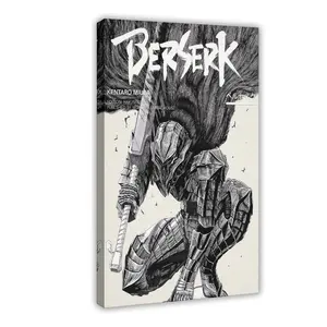 Berserk Manga Poster Art Print Guts Griffith Anime Minimalist Artwork Wall Decor Vintage Swordsman Aesthetic Christmas for Anime Fan