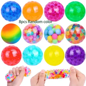 8/12pcs Soft Small Sensory Balls, Multicolor Non-Toxic Sensory Balls for Sensory Play, Classroom Prizes, Party Favors, Candy Bag Fillers, Hand Toys