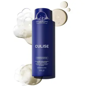 CULISE Korean Deep Hydrating Hair Shampoo for Dry, Damaged Color Treated - Instantly Moisturizes, Hydrates - Rice Water, Probiotics, Hyaluronic Acid, Argan Oil, Caffeine, Sulfate Free - 12-Week Supply