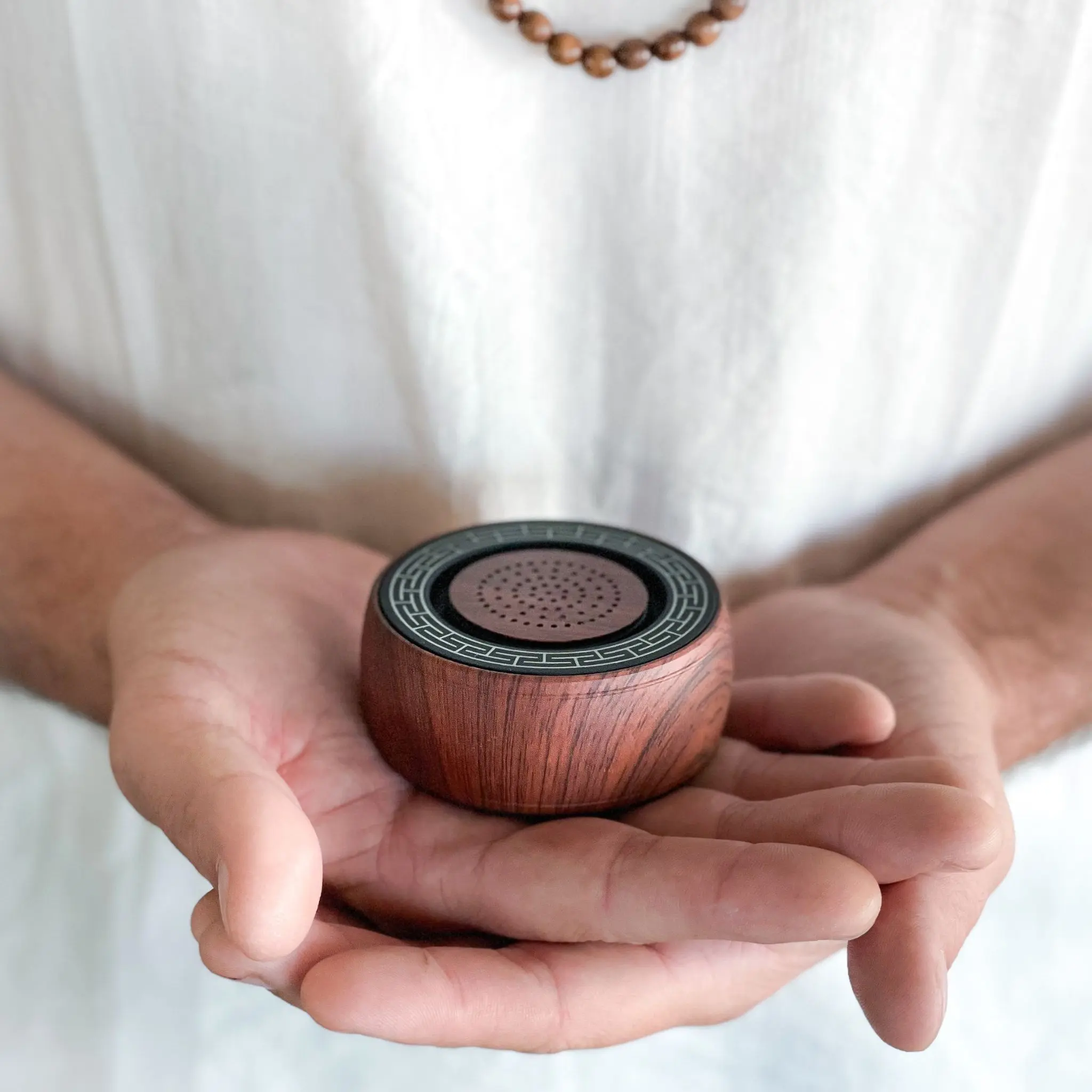TŌNEM Sound Therapy Device | All 9 Solfeggio Frequencies + 432 Hz | 10 Tuned Music Tracks | No Phone or App Required