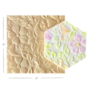 Parchment Texture Sheets - Floral 10