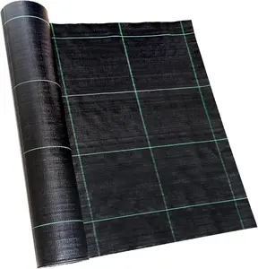 3ft x 300ft Landscape Fabric -Heavy Duty Weed Barrier Fabric for Landscaping, Weed Blocker Cloth,Geotextile Fabric for Garden, Driveway & Ground Cover, Garden Weed Mats,Grid Design
