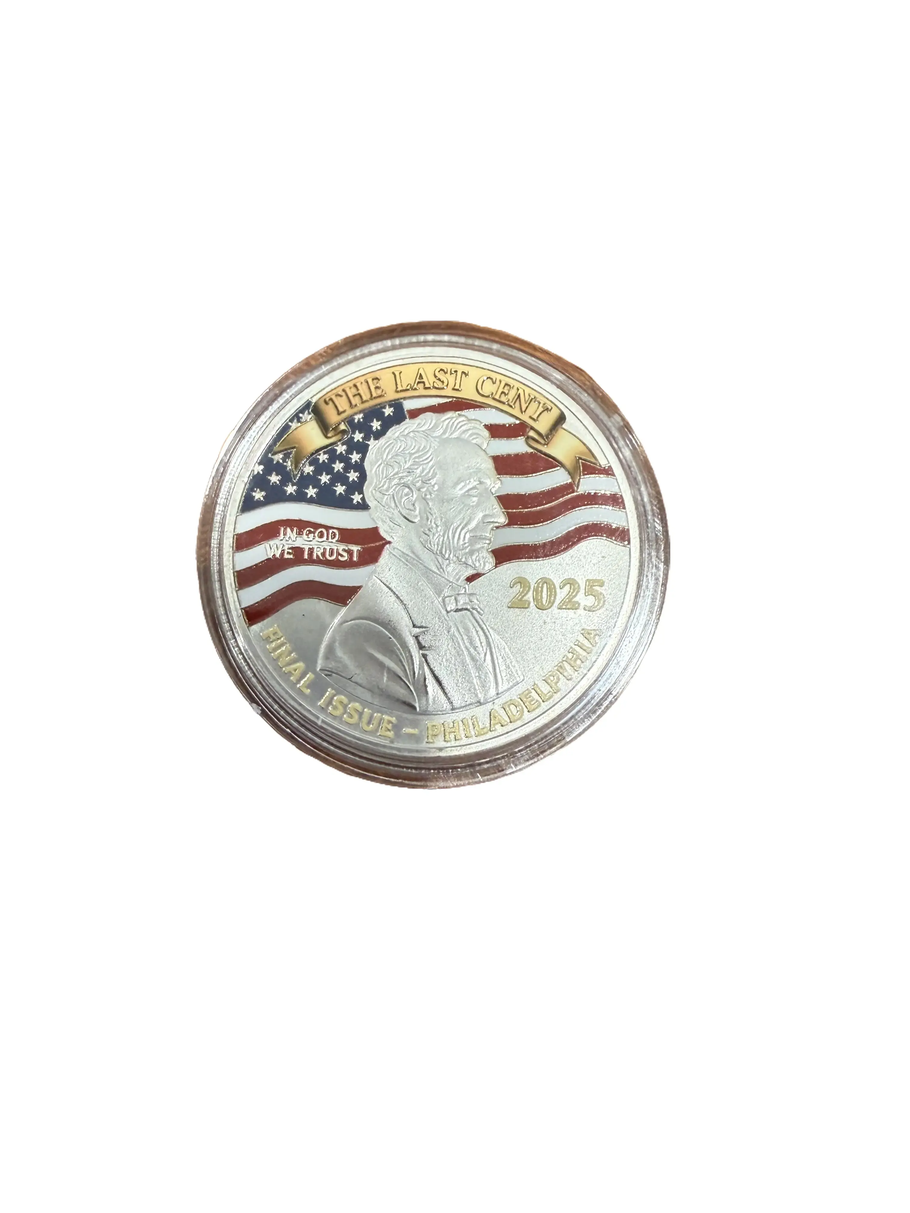 The "Last Cent" Copper Medallion