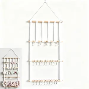 Headband Holder for Girls, Bows Organizer for  Wall Hanging air Accessories Organizer Storage for   Girls Room