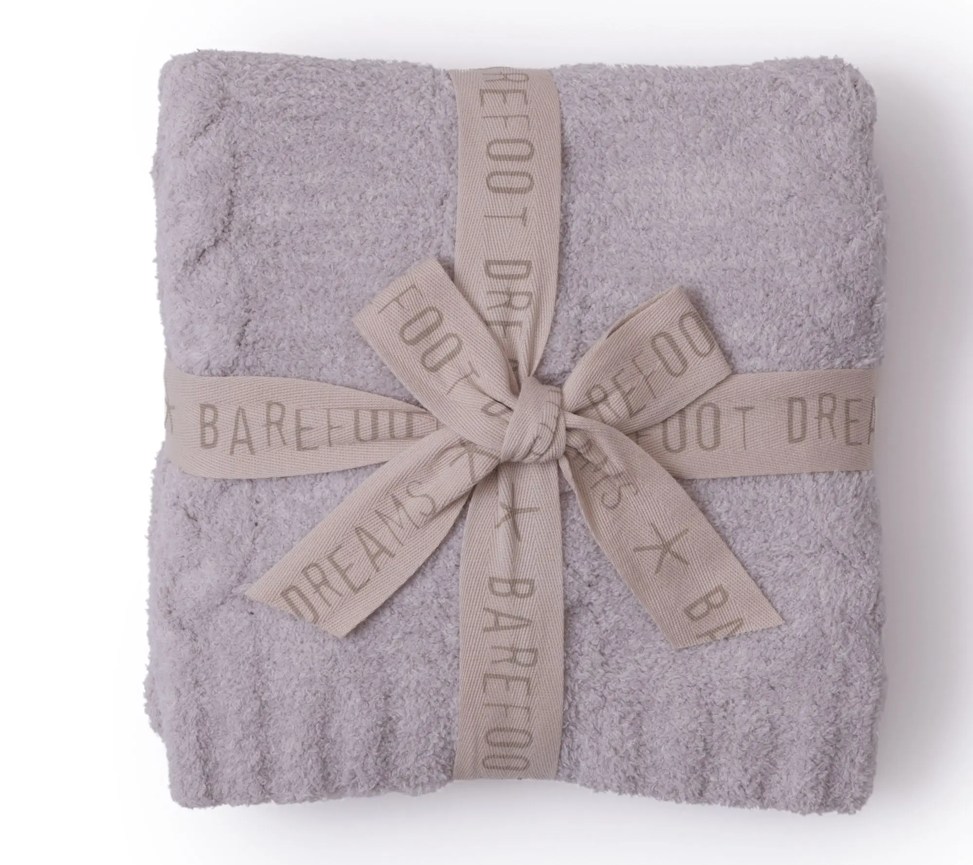 Barefoot Dreams CozyChic Braided Cable Receiving Blanket 30x30 Barefoot Dreams CozyChic Braided Cable Receiving Blanket 30x30