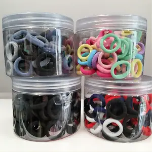 Quick Weave Tubi Hairbands BOTE DE LIGAS CHICAS PARA PEINADO Small Hair Ties in Various Colors for Girls' Ponytail Hairstyle Silk