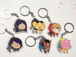 Bojack Horseman 2 Acrylic Keychains, Cute, Durable, And Perfect For Bags, Keys, Or Gifts. Great For Daily Use Or As Thoughtful Little Gifts For Your Friends And Yourself.