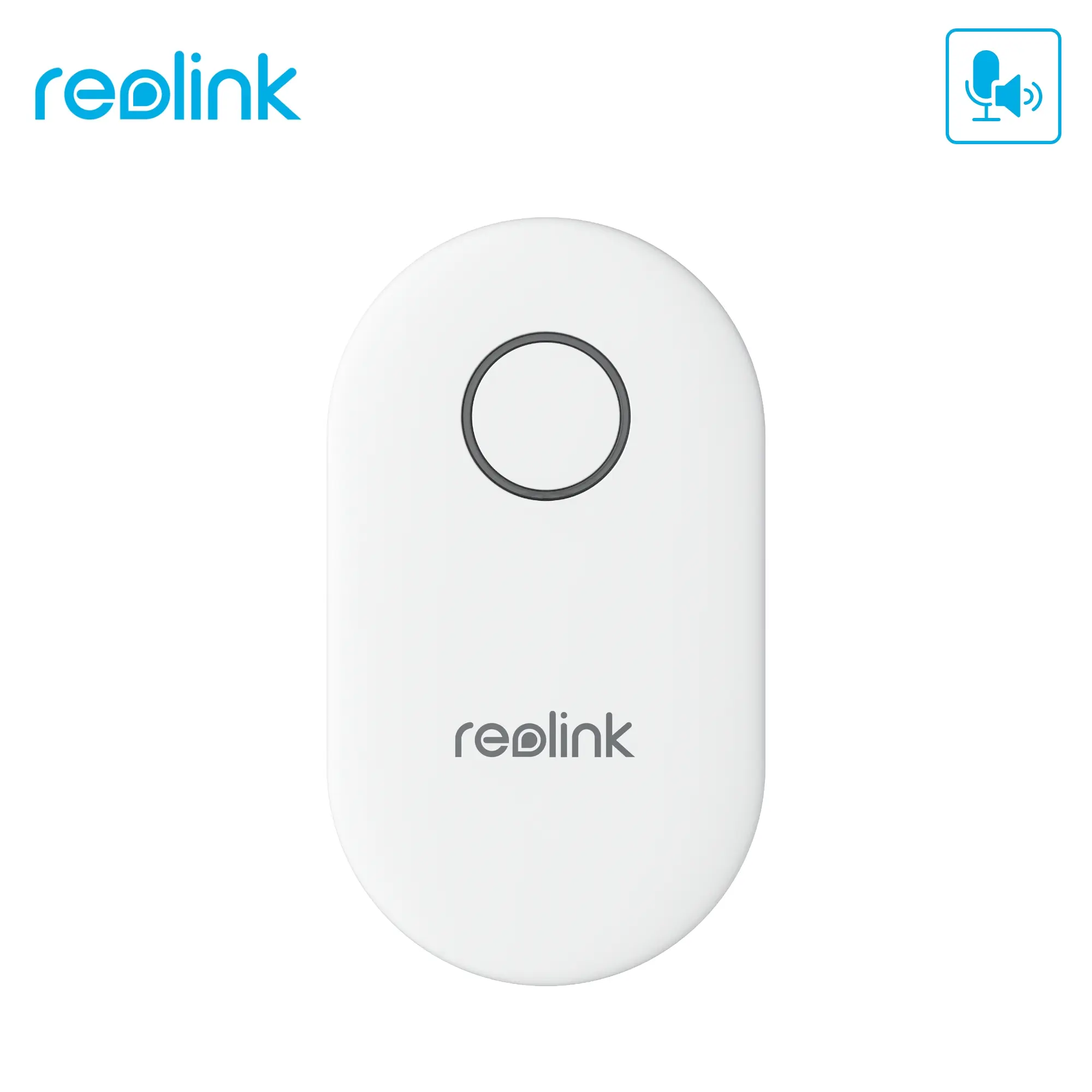 Reolink Wireless Smart Doorbell Chime - Plug-In Remote-Controlled Home Security Accessory with Adjustable Ringtones, Volumes, Lights and Instant Alerts