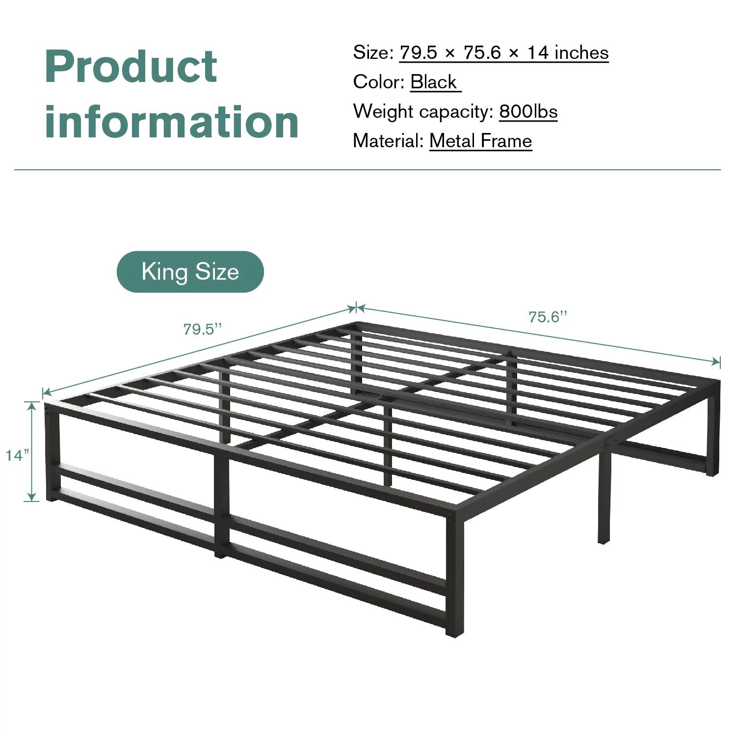 14in-Heavy Duty King