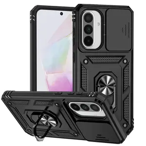 For Samsung Galaxy A36 Case for Samsung Galaxy A36 Cover Bumper Kickstand Phone S Heavy Duty Hard Armor Case for Samsung A36