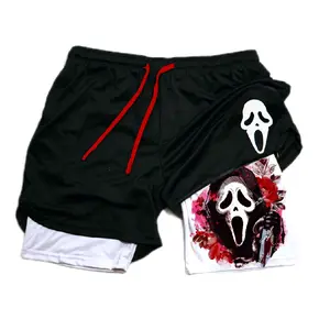 Ghost Face "Sweet Killer" Gym Shorts