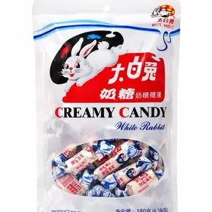 White Rabbit Creamy Candy - Original  Flavor 180g Classic Milk Taste Soft Chewy Texture Individually Wrapped Snack - Bonbon