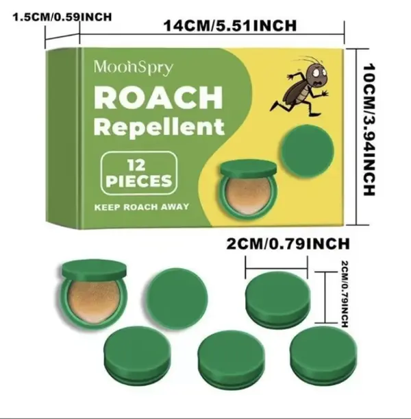Cockroach repellent and bait, cockroach repellent gel for eliminating indoor infestations and roach nest elimination, effective solution for small to large cockroaches, ready to use, ideal for hidden areas