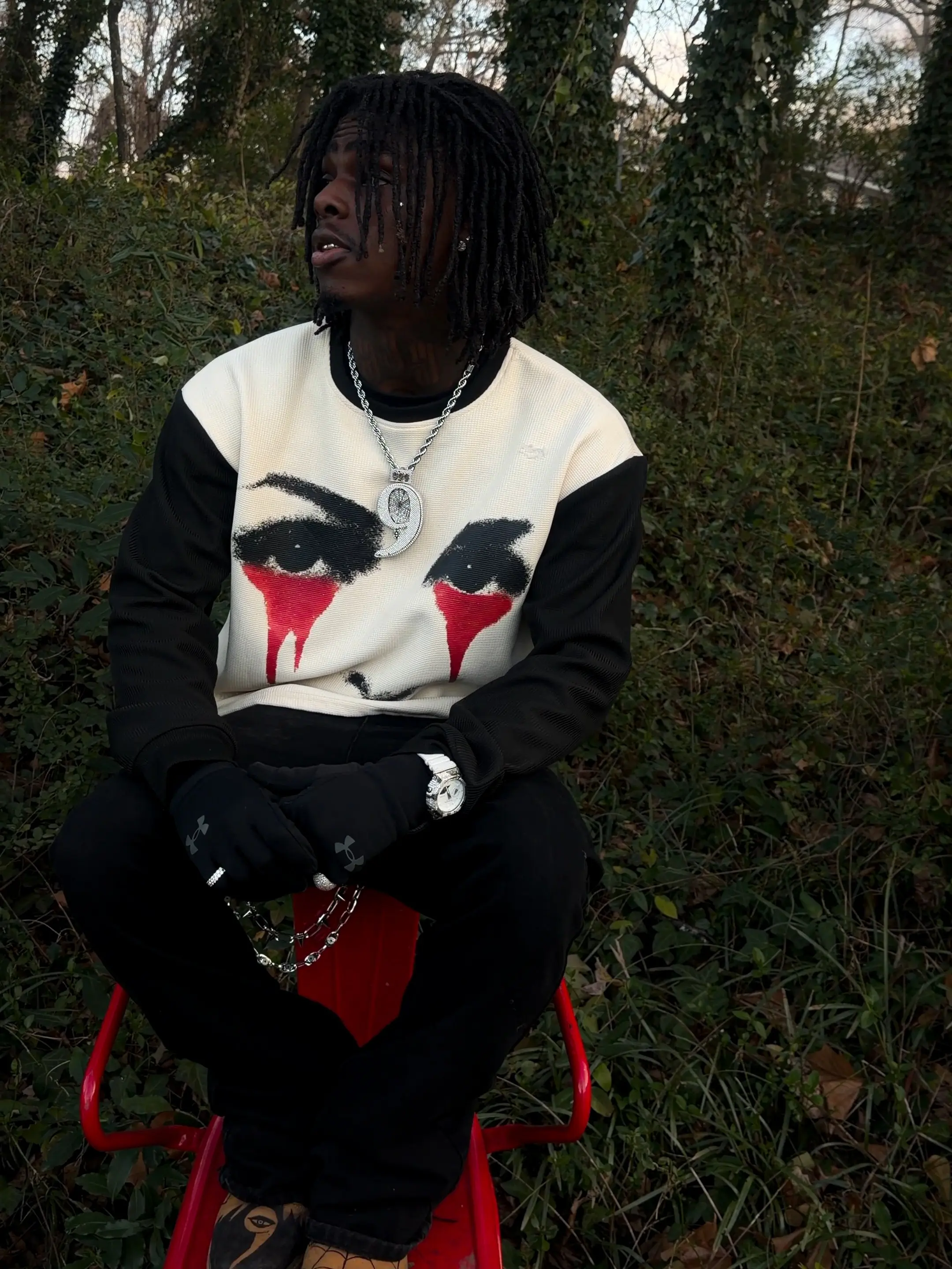 Bloody Eyes Thermal Long Sleeve