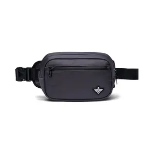 Erozul Fortuna Smell Proof Water Resistant Fanny Pack Crossbody Bag - Graphite
