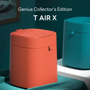 IntreLife Smart Induction Waterproof Trash Can Self-Sealing & Self-Changing for Bathroom, Bedroom, Office Nordic Style,Household ltems Saving Space Motion SensorMultifunctional Home Goods EnvironmentallyFriendly Automatic