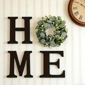 Wooden Letter Hanging Sign, Farmhouse Wall Decor, Rustic Farmhouse Design, Country Wooden Hanging Letter Sign, Home Decor for Living Room Kitchen Entrance