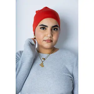 Under Scarf Tube Cap - Watermelon