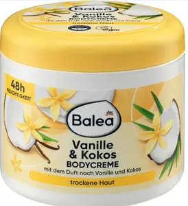 Balea Body Cream Vanilla & Coconut, 500 ml