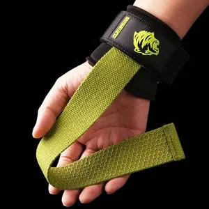 Adjustable Fitness Lifting Straps, Anti-Slip Silicone Gym Grips, Deadlift Assist Hand Support, Pull Up Assistance Bands for Home Gym, High Intensity Training for Men Women, Protective Workout Gear