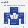 Ourmed Life Disposable Facial Cleansing Wipes - Gentle, Biodegradable, Lint-Free, Tear-Resistant, Breathable Polka Dot Face Towels for Sensitive Skin, Makeup Remover, All Seasons, 480/240/80 Count, Skin Cleansing Tissues