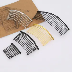 New-5pcs Twist Crown Hair Comb Bridal Hair Comb Hairband Twisted Iron Fork Comb Hair Accessories Headwear Wholesale