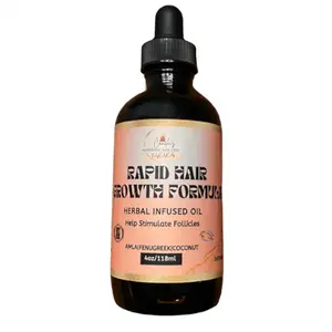 Canela’s Rapid Hair Growth Formula Herbal Infused Oil