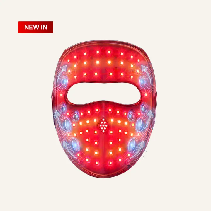 JOVS 6D Laser-EMS Anti-Aging Therapy Facial Mask, Firms Skin, Mask Form Skincare Device for Facial Care