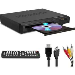 2026 Model HDMI DVD Player for TV | 1080P Region Free DVD-Players for  TV | Mini DVD Player with USB, CD & MP3 | HDMI , RCA  & Remoted Control |  DVD