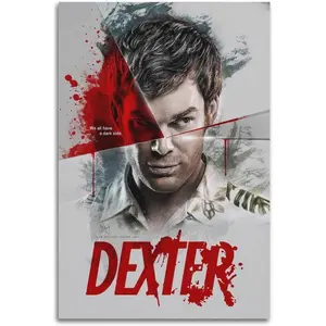 Dexter Movie Posters Wall Art Paintings Canvas Wall Decor Home Decor Living Room Decor Aesthetic