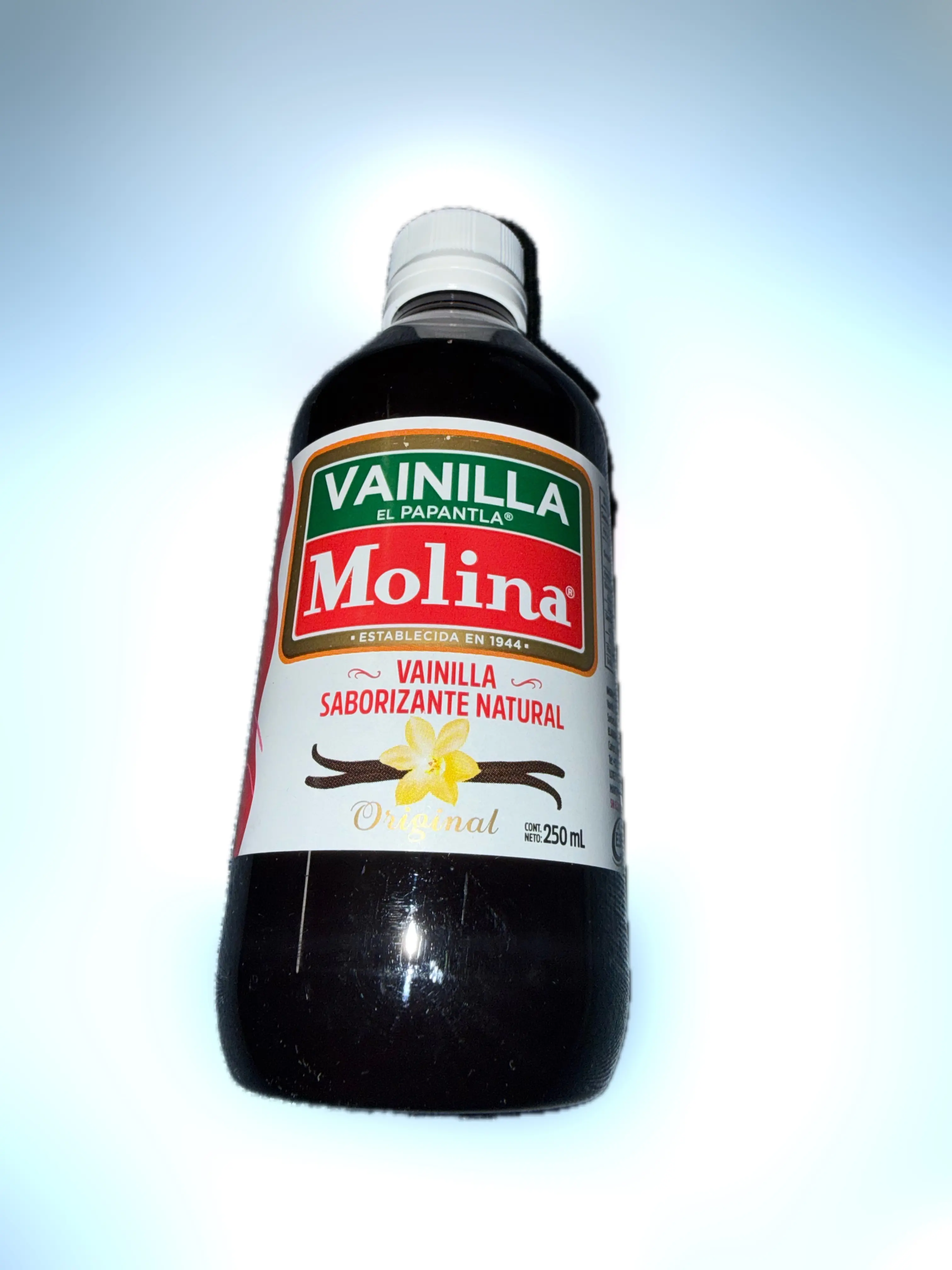 Vainilla Molina Mexicana 250 ml | Molina Original Natural Vanilla Flavoring 250 mL (8.45 fl oz) – Mexican Vanilla Flavor Extract