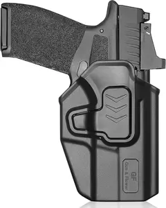 Springfield Hellcat Pro / OSP / RDP OWB Holster – Level 2 Retention, Optic Cut, Index Release System, 360° Adjustable Paddle (RH)