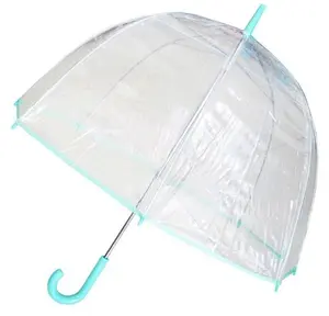 212 MAIN 1265AX Green Bubble Transparent See-Through Dome Umbrella, Outdoor Home Patio Umbrella, Umbrella Cloth