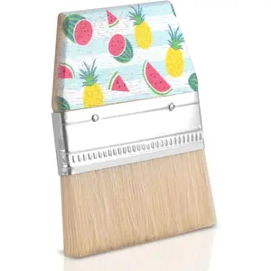Sand Beach Cleaning Brush Body Skin Feet Sand Remover for Beach Volleyball Sandboxes Beach Events Water Activities Sand Occasion (Fruit)