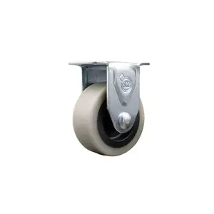 Service Caster Brand Replacement for Colson Caster 1.02210.441 - 2 Inch Rigid Thermoplastic Rubber Caster Wheel with Top Plate - 80 lbs. Per Caster