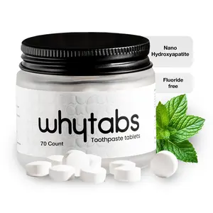 Whytabs Toothpaste tablets | 70 tabs | whitening 