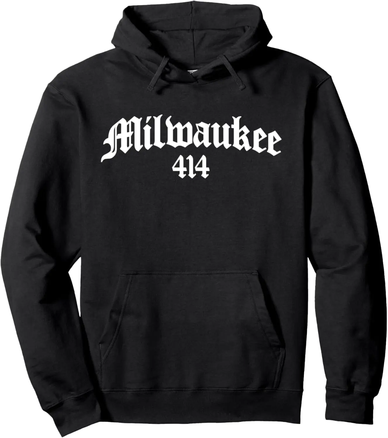 Milwaukee 414 Area Code Pullover Hoodie