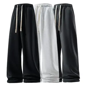 3PCS pants men sweatpants Men's Solid Thermal Lined Drawstring WaistPants,Casual Comfy Loose Fitting Trousers for Fall &Winter, Men's Bottoms for Daily Wear, Relaxed Fit, fleece sweatpants��school season
