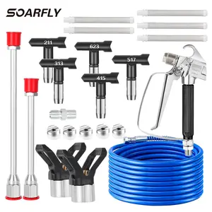 【Father's Day Gift】SOARFLY Handheld Airless Paint Sprayer Kit ️ | Smooth & Even Spray for Home & Construction | Ideal Gift for Men