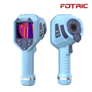 FOTRIC TK7 Thermal Imaging Camera, 384×288 IR Resolution with Panoramic Stitching Mode, 49°*37° FOV Professional Thermal Imager with 8MP Visual Camera for Building, Electrical, HVAC, Mechanical, Home Inspections,  -4°F to 1022°F, 3.5" Touch Screen