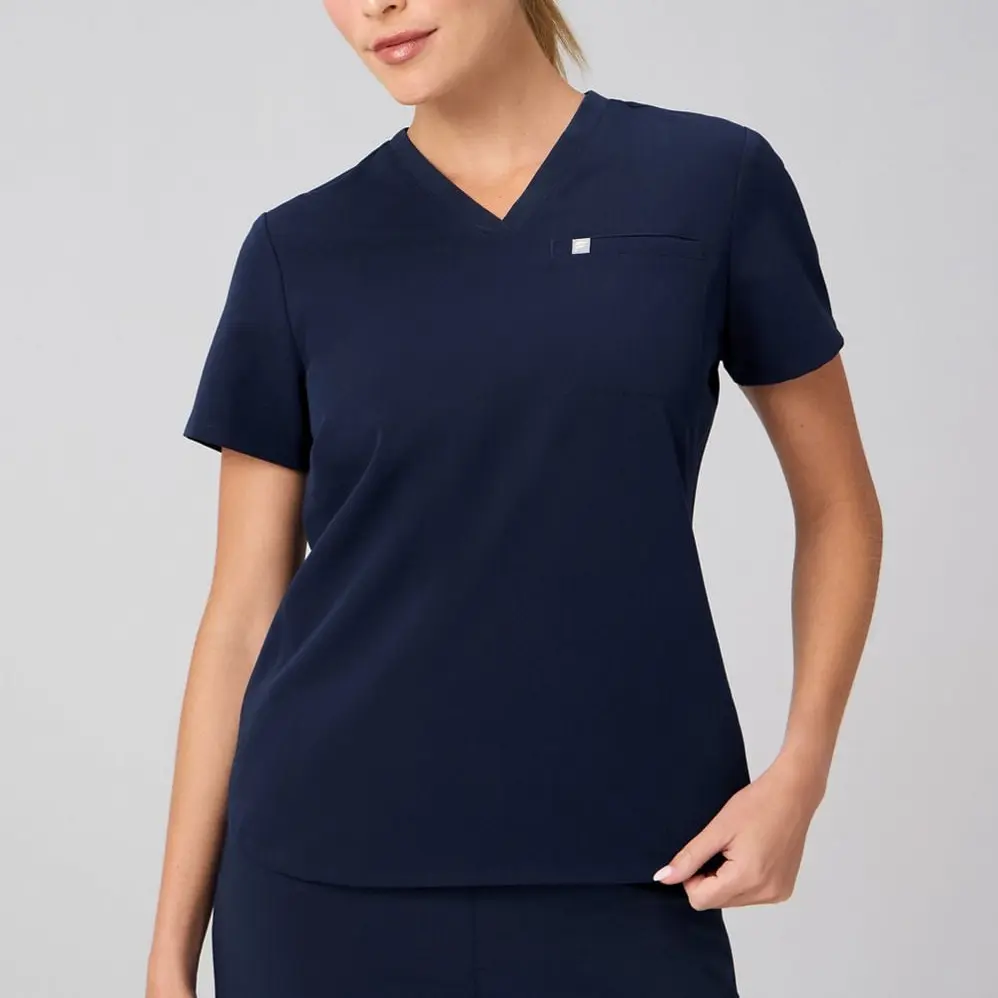 Fabletics Vital Scrub Top - Navy