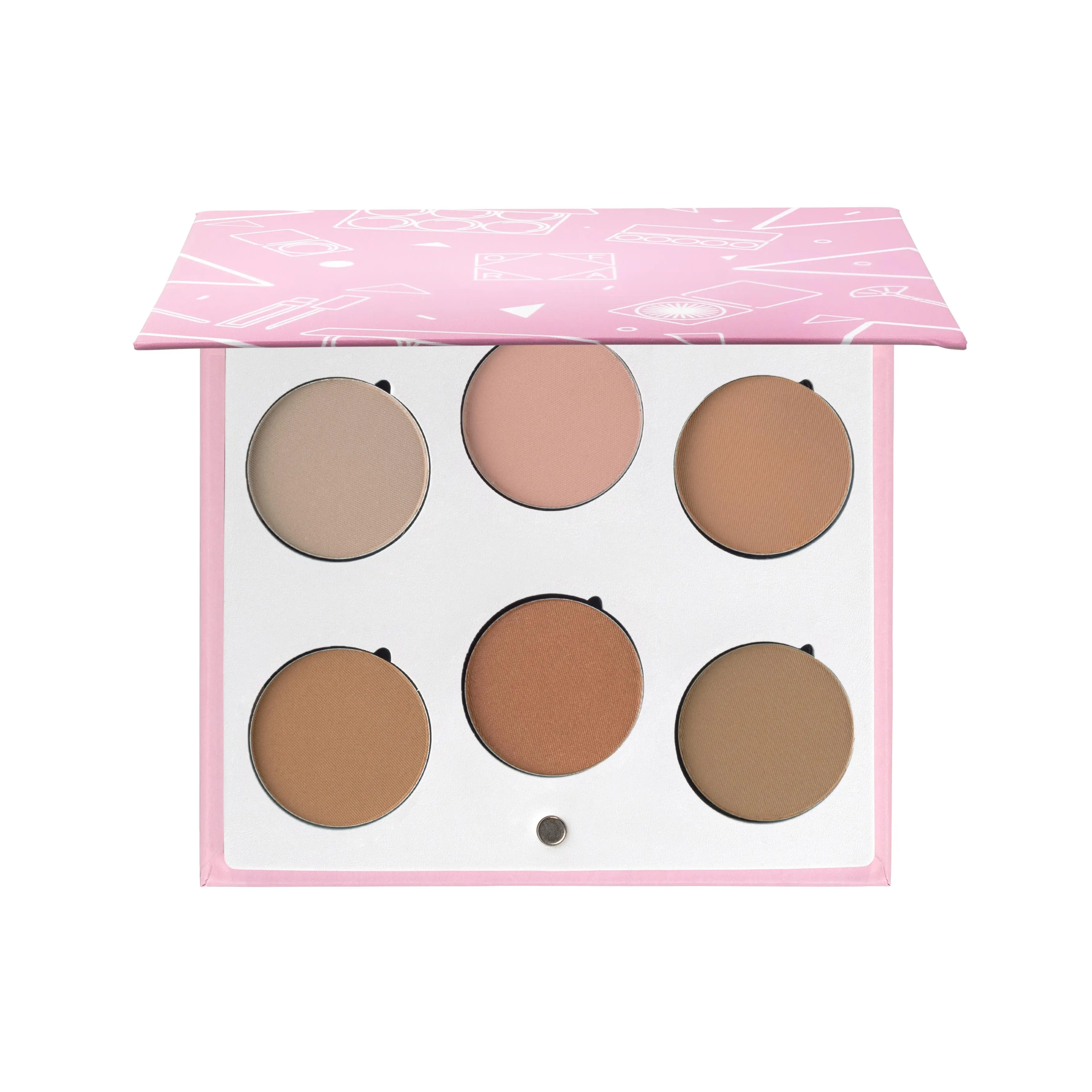 Mini Mix Face Palette - Cinnamon Hues