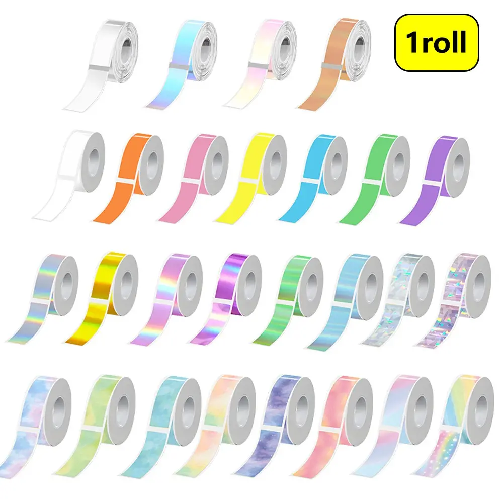 12x40mm Thermal Label Paper, 160 Sheets, Thermal Printing Labels, Labels for Printers, Compatible with Phomemo D30/d32/d35/q30, Marklife P11/p12/p15, Deli Q1/q2, Ct521b, B100 Printers, Printable Sticker Paper